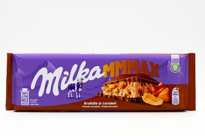 Молочный шоколад Milka Арахис Карамель 276 гр