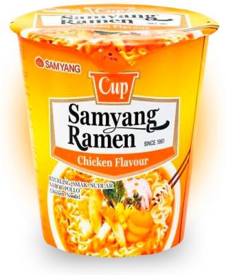 Лапша Samyang с Курицей 65 гр (стакан)