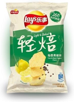 Чипсы Lay's light and baked со вкусом перца и помело 70 грамм