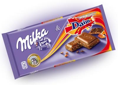 Milka Daim 100 грамм (22шт.)