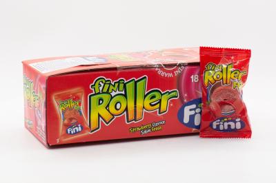Мармелад жевательный Fini Roller Strawberry (Роллер со вкусом клубники) (Испания) 20г